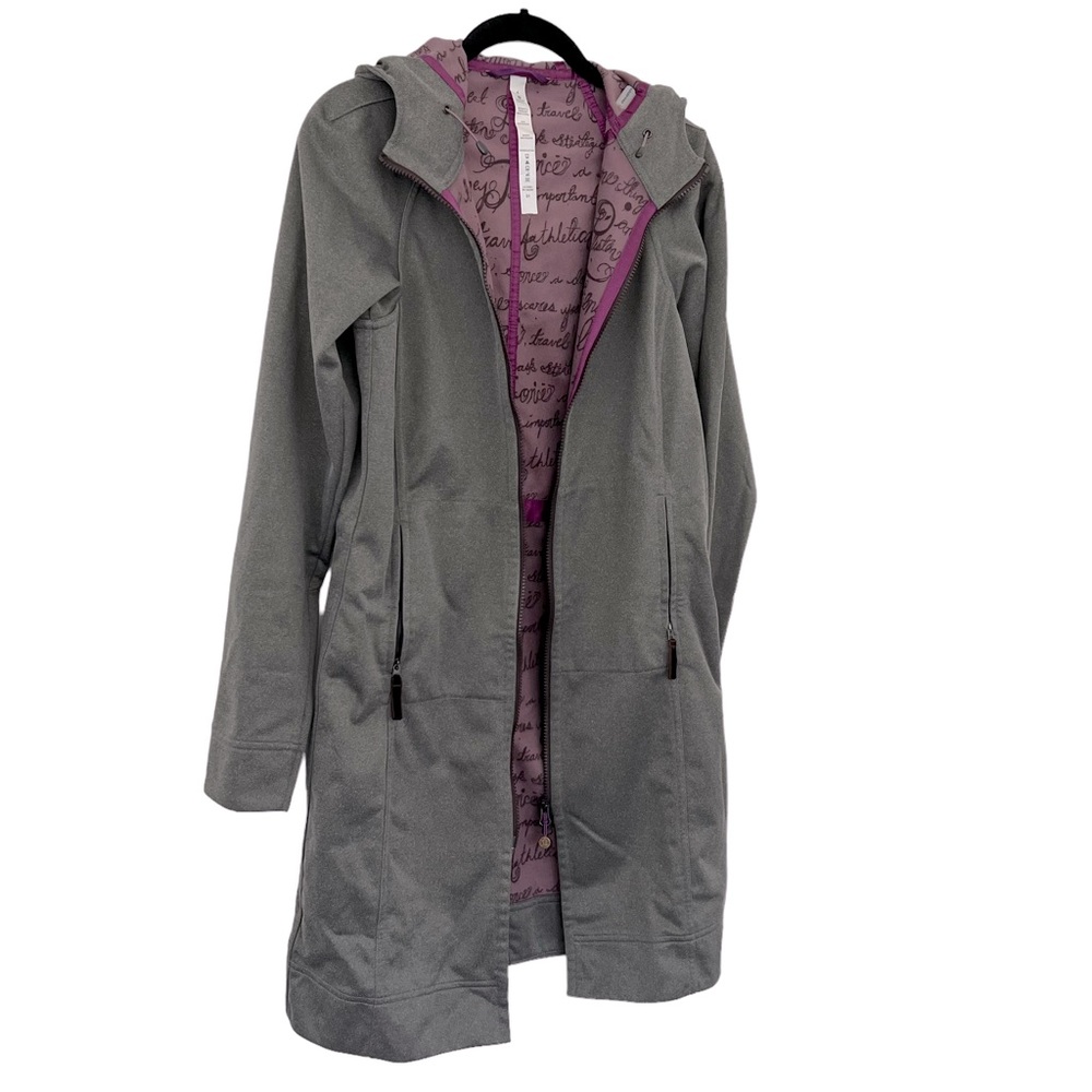 Lululemon Apres Yoga Hoodie Rain Jacket size 4